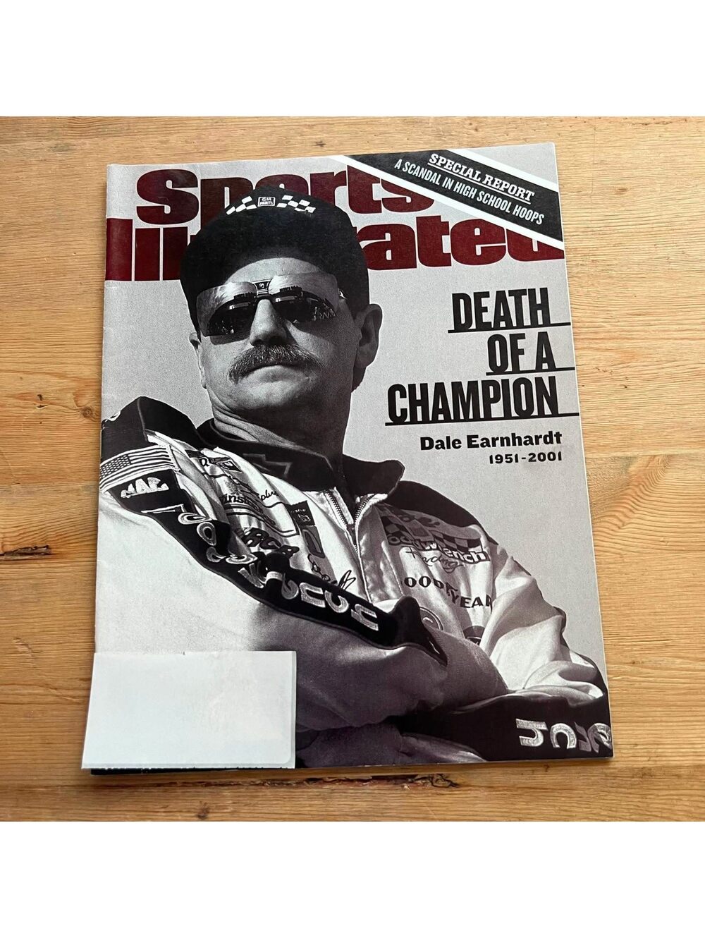 Sports Illustrated Death of a Champion Dale Earnhardt 1951-2001 Magazine BK03